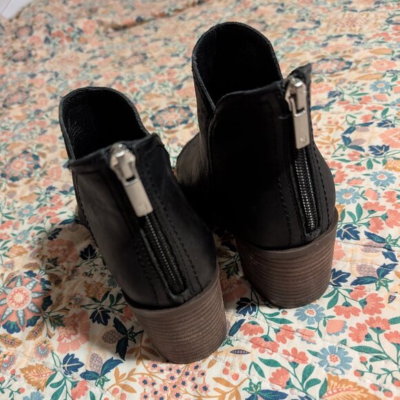 Lucky Brand Open Toe Booty (8) - Picture 3 of 5